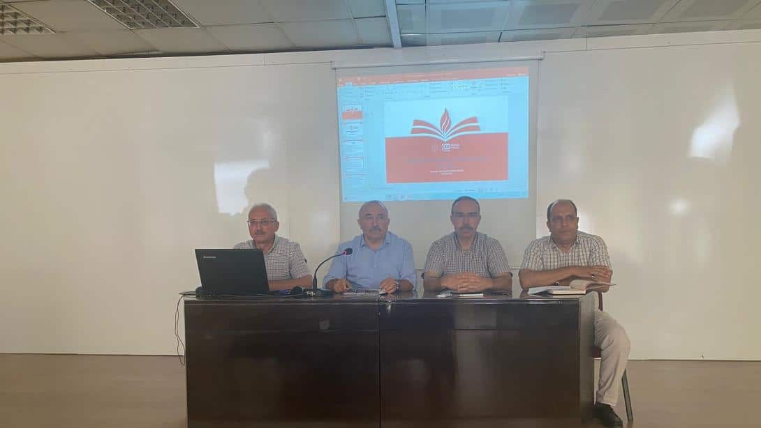 SENEBAŞI MÜDÜRLER KURULU TOPLANTISI YAPILDI
